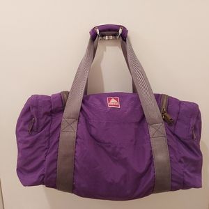 New Purple JanSport duffle bag
